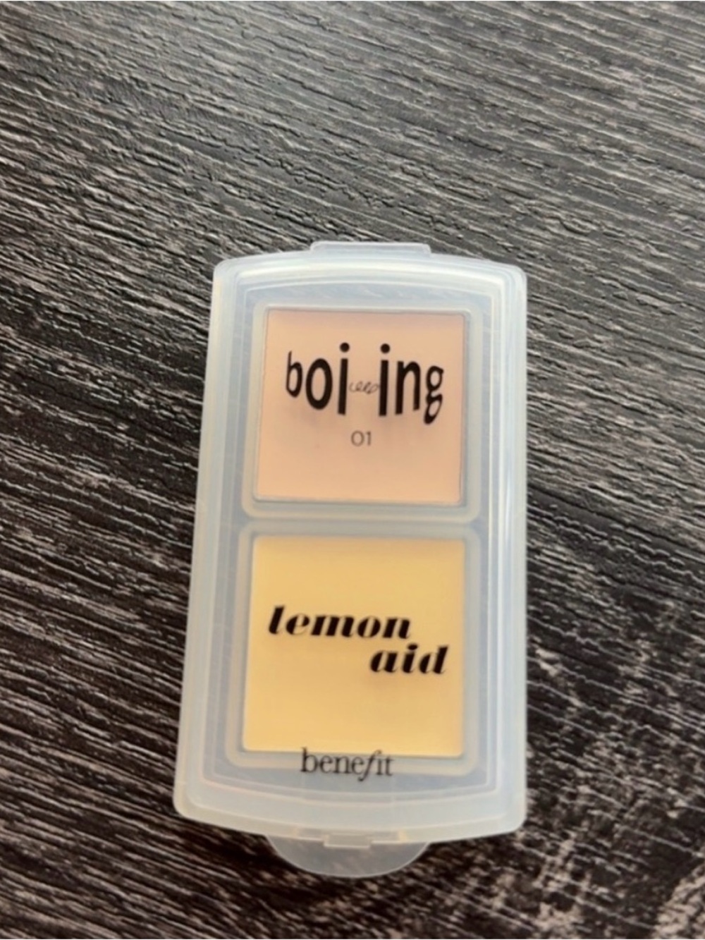 NWOT 3x Benefit Boi-ing and Lemon Aid Concealer Set